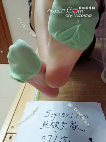 萌萌的绿色,臭臭的袜子,浓浓的情原味丝袜|袜类臭船袜