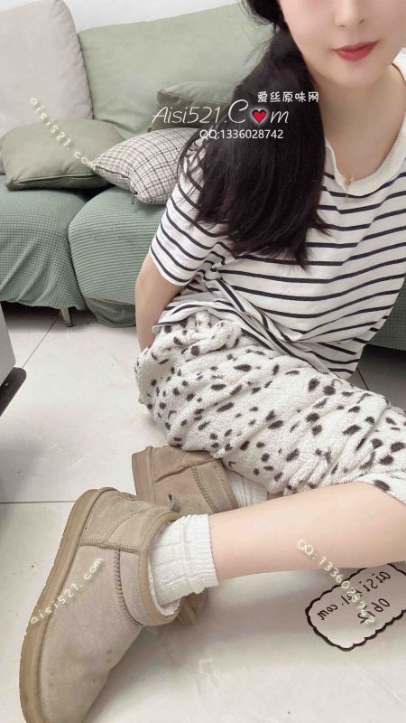 穿了一个冬天的雪地靴，光脚丫穿的，味道超级棒原味女鞋|鞋类休闲平底