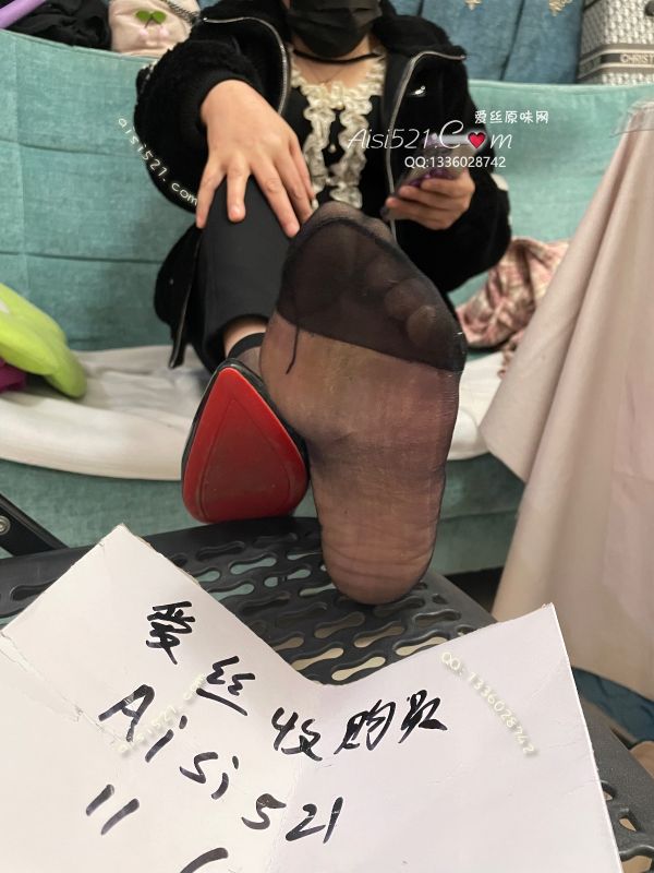 职场魅力(此活动2双起订，免费拍图)——2024年12月份顾客预订服装店女老板黑色短丝原味丝袜|袜类臭短丝袜