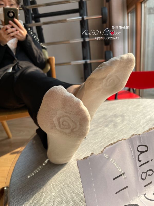 职场魅力(此活动2双起订，免费拍图)——2024年12月份顾客预订合约部01女士白色臭船袜原味丝袜|袜类臭船袜