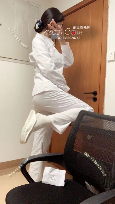 职场魅力(此活动2双起订，免费拍图)——2024年12月份顾客预订护士01妹妹卷边酸臭白色棉袜原味丝袜|袜类臭棉袜