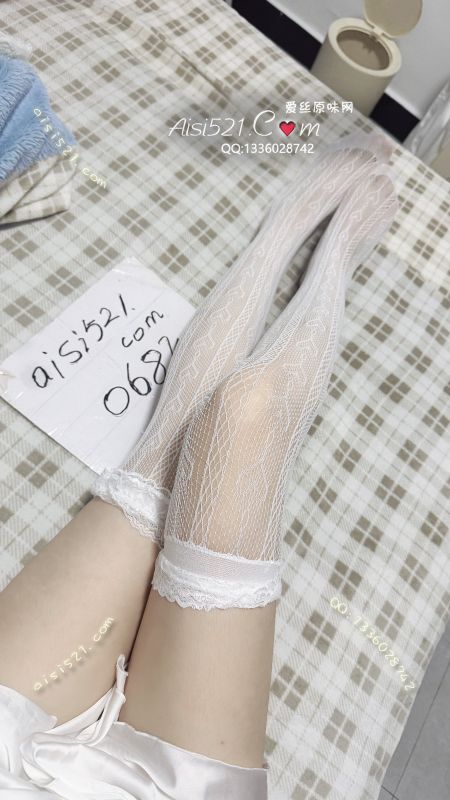 超美蕾丝白色大腿袜，白月光～原味丝袜|袜类臭长筒丝袜