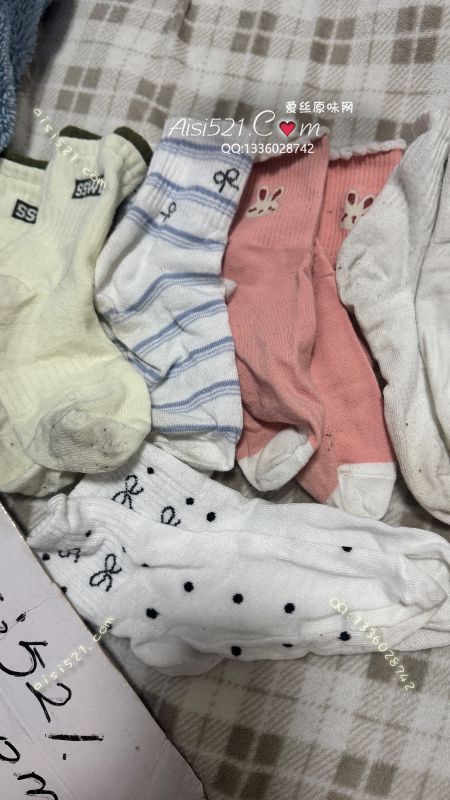 原味丝袜|袜类,现货5条以上臭袜打包,穿好的无双臭臭棉短袜超划算打包～