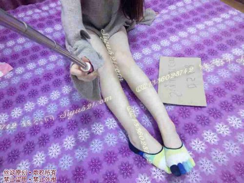 糖果萌萌五指袜原味丝袜|袜类臭棉袜