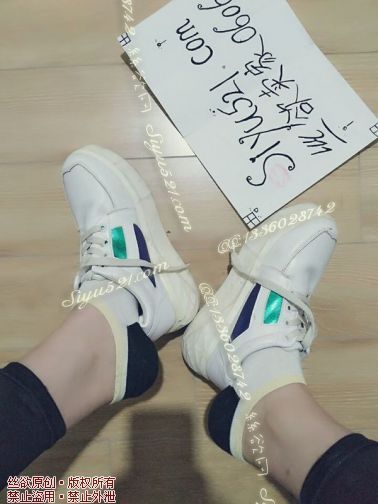 穿了两年多的白色休闲运动鞋~原味女鞋|鞋类运动鞋