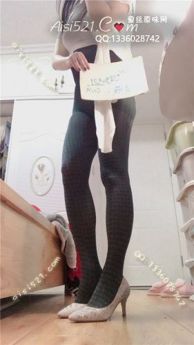 原味丝袜|袜类,臭连裤袜,墨绿格纹银色微光包腿连裤丝袜【像狗一样跪在她的脚下***她的鞋,***她的脚】